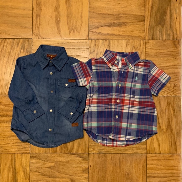 Boys Button-down Bundle - Seven & Ralph Lauren - Picture 1 of 6